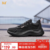 361°运动鞋女秋季防泼水革面减震通勤休闲慢跑步鞋子女682232233-3