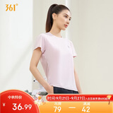 361°短袖女t恤夏季新款速干衣运动跑步宽松瑜伽服上衣服662424126H-5