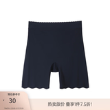 纤莉秀大码女装防走光不卷边安全裤丝滑轻薄无痕裸感打底裤秋新款1730 黑色 3XL