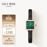 LOLA ROSE罗拉玫瑰迷你小绿表手表女士精致小巧生日礼物送女生老婆闺蜜