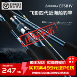 伊酷达（ECOODA）飞影四代近海船钓竿 50/80/120号小船竿放流底钓杆拖钓新手海钓竿 2.1m 50号 四代直柄负荷30-100#