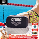 阿瑞娜（arena）泳包多仓收纳健身包防水包游泳包男女通用游泳装备收纳包手提包 AMS3331黑色/银色