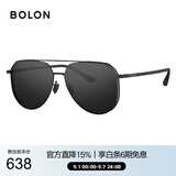 BOLON暴龙眼镜太阳镜偏光驾驶钓鱼防晒墨镜男蛤蟆镜送男友潮BL8122 D11