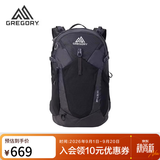 GREGORY格里高利 IMPULSE隐途 户外运动背包男女旅行跑步双肩包电脑包 黑色（ IMPULSE 20L） ALL