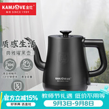 金灶（KAMJOVE）烧水壶全自动一体自动断电长嘴电热水壶 茶台热水壶家用全钢壶体泡茶专用快速烧水电水壶 T-93 1L 曜石黑
