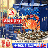 【活蟹】蟹宗现货鲜活大闸蟹全母2.8-3.1两10只生鲜螃蟹海鲜水产中秋节礼品源头直发