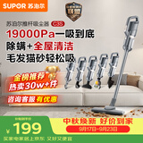 苏泊尔（SUPOR）吸尘器19KPa家用有线手持推杆地毯两用大吸力除尘吸灰大功率全屋清洁C3S