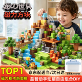 活石（LIVING STONES）我的世界磁力方块磁吸铁拼装积木3-6-12岁儿童玩具男女孩生日礼物