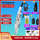 罗兰AE20电吹管AE-30旗舰款吹管电子萨克斯管乐AE10升级款 AE20白色+吹嘴+充电电池套装+耳机+无线器