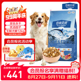 伯纳天纯生鲜1.0系列冻干全价犬粮深海御鲜(金枪鱼+鳕鱼+三文鱼)12kg/24斤
