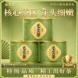 福茗源绿茶 毛尖茶叶 栗香型特级明前2026新茶春茶叶自己喝小圆罐装100g