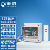 海鹦远程控制开关4G手机app四路遥控开关380V/220v无线水泵智能控制器 4G开关220V380V通用+遥控器+报警 四路