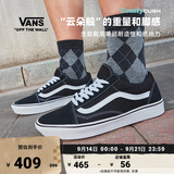 VANS范斯官方 升级款ComfyCush Old Skool经典黑运动鞋VN0A3WMAVNE 黑色 40