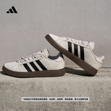 adidas 面包鞋 GRAND COURT BASE 00s休闲板鞋平底鞋男女阿迪达斯   灰色/黑色/酱紫   39