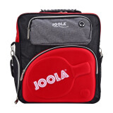 优拉（JOOLA） 尤拉 乒乓球包 男女运动包单肩背包 855_黑红色