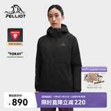 伯希和（Pelliot）[成毅同款]Primaloft金标P棉服女保暖防风秋冬外套125376010黑L