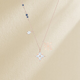 施华洛世奇（SWAROVSKI）【自营】星星雪花项链女 女士项链生日礼物送女友 5494352