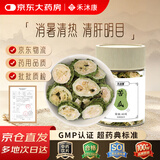 禾沐康 苦瓜干40g/瓶（精选）中药饮片 苦瓜片 消暑清热 清肝明目 解毒 健胃 中药材