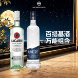 百加得（Bacardi）百加得 白朗姆酒750ml+傲士度夫伏特加700ml