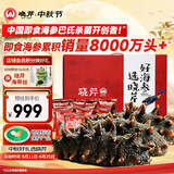 晓芹大连即食海参3斤 21-27只 辽刺参 海鲜水产 海参礼盒 中秋礼品