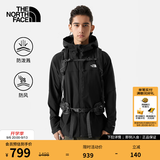 北面（The North Face）防风软壳男户外运动舒适防泼溅休闲衬衫外套|89TK 4H0/黑色-24秋冬 3XL/190