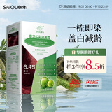 章华（SAVOL）幻彩染发霜酒红色（双重蛋白因子发色自然着色莹亮）