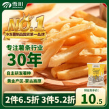 雪川食品（Snow Valley）薯味3/8原味冷冻粗薯条半成品 1斤/袋空气炸锅食材预制菜