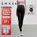 嫚熙（EMXEE）孕妇打底裤春秋季加厚保暖九分大码外穿防走光长裤子女运动瑜伽装