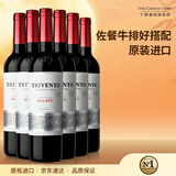 干露红魔鬼风之语藏酿马尔贝克干红葡萄酒750ml*6瓶整箱 阿根廷原瓶进口红酒