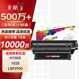 彩格适用惠普m1005硒鼓惠普1020硒鼓q2612a 12a 1020plus 1010 1012 1015 1018佳能lbp2900+打印机硒鼓墨盒1支