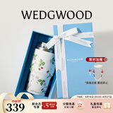 Wedgwood不锈钢保温杯高颜值咖啡杯便携水杯陶瓷涂层茶杯保冷保热随行杯 野草莓吸管杯592ml