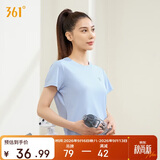 361°短袖女t恤夏季新款速干衣运动跑步宽松瑜伽服上衣服662424126H-2
