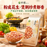 禾煜 花生仁1.6斤（粉皮 花生米 生花生  五谷杂粮 真空装 粗粮）