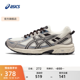 亚瑟士ASICS女鞋舒适运动鞋户外复古透气越野慢跑鞋 GEL-VENTURE 6 奶白色/灰色 37.5