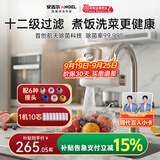 安吉尔陶瓷水龙头净水器净化家用自来水过滤器除异味异色净水机 一机十芯套装 LT3672-CF30