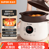 苏泊尔（SUPOR）电炖锅电炖盅 电砂锅煲汤锅 炖汤锅 燕窝炖锅 紫陶锅电汤锅煮粥神器 电煮锅家用DG50YC851多功能锅
