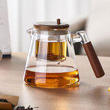 TEAHUE茶壶泡茶壶玻璃飘逸杯泡茶神器茶水分离泡茶壶功夫茶具