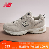 NEW BALANCENB官方秋季男女情侣通勤轻便缓震复古百搭休闲运动老爹鞋MR530SH 月光米 MR530SH 【建议拍小半码】 37.5 (脚长23cm尺码详询客服)