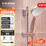 科勒（KOHLER） 手持花洒喷头淋浴花洒单喷头【五功能】莲蓬头 K-30251T-CP银色