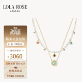 LOLA ROSE罗拉玫瑰日心说星球珍珠项链女生日礼物送女友老婆