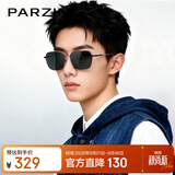 帕森（PARZIN）偏光太阳镜男 26年新品经典方框型男眼镜 驾驶防晒墨镜礼物PZ8610
