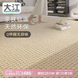 大江进口羊毛地毯客厅现代简约素色轻奢高级感沙发地毯240x340cm