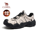 骆驼（CAMEL）云山1代户外徒步登山休闲丑萌鞋男加绒 G15S076104R 米白/黑 42