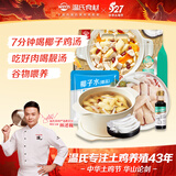 温氏110天椰子鸡火锅套餐2-3人份2.5斤 鸡块净重1斤 土鸡火锅食品冷冻