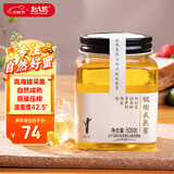 北大荒东北黑蜂 椴树成熟蜜 纯蜂蜜500g压榨取蜜  送父母长辈礼物礼品