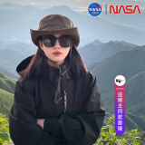 NASA WASSUP官方联名冲锋衣外套男女同款春夏季防风防水三合一可拆卸爬山户外 【春秋款】黑色 男女同款 尺码正常 L 建议【100-120斤】