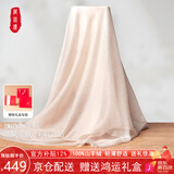 织锦楼薄款100%羊绒围巾亲肤舒适时尚送礼披肩纯色简约百搭围脖生日礼物