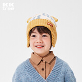Kocotreekk树儿童帽子保暖护耳针织帽男女孩宝宝冬季帽子