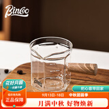 Bincoo六角玻璃咖啡萃取杯意式浓缩量杯带刻度小奶盅接液杯盎司杯