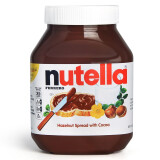 能多益（Ferrero Nutella） 原装进口Nutella能多益可可酱750g榛子果巧克力酱